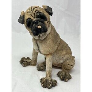 A Breed Apart Pug Dog Figurine 6” Willitts #70021